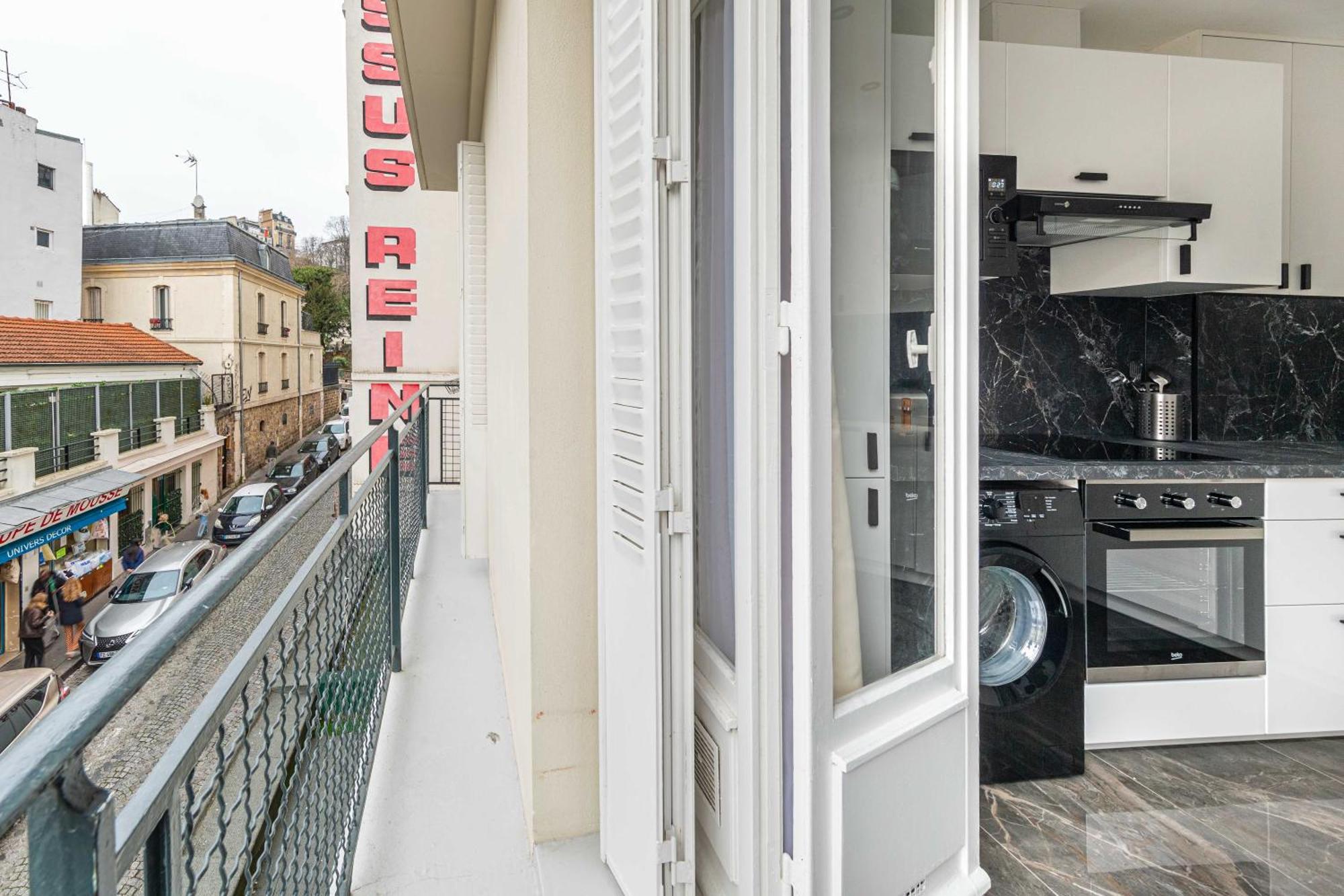 Bright & Charming Apartment - 1Br-4P - Montmartre Париж Экстерьер фото